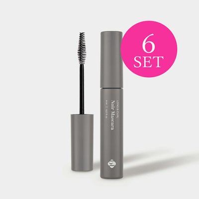 【NOIR】ファイバーボリュームアップマスカラ【6本セット】