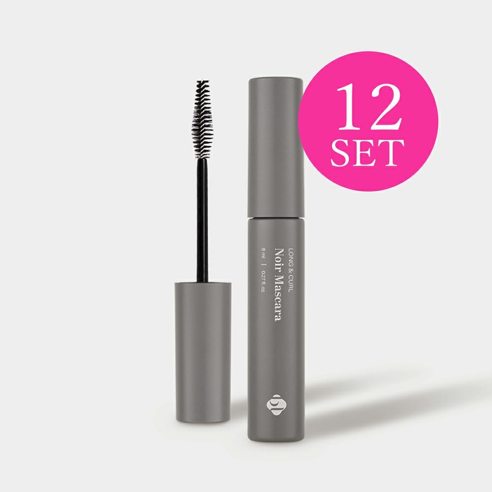 【NOIR】ファイバーボリュームアップマスカラ【12本セット】