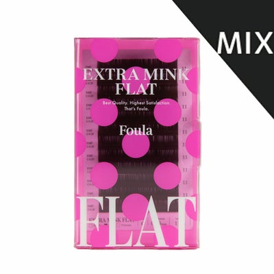 【Foula】エクストラ ミンク フラット 9-12mm サイズMix
