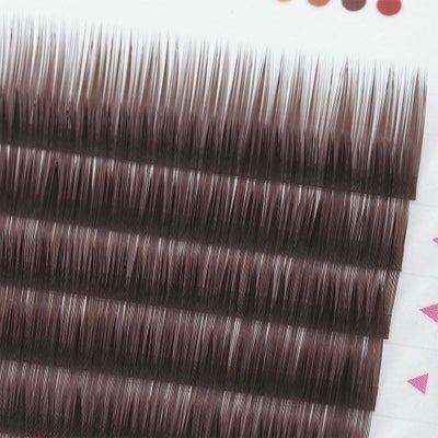 【Foula】カラーボリュームアップラッシュ 12列シート ダークブラウン