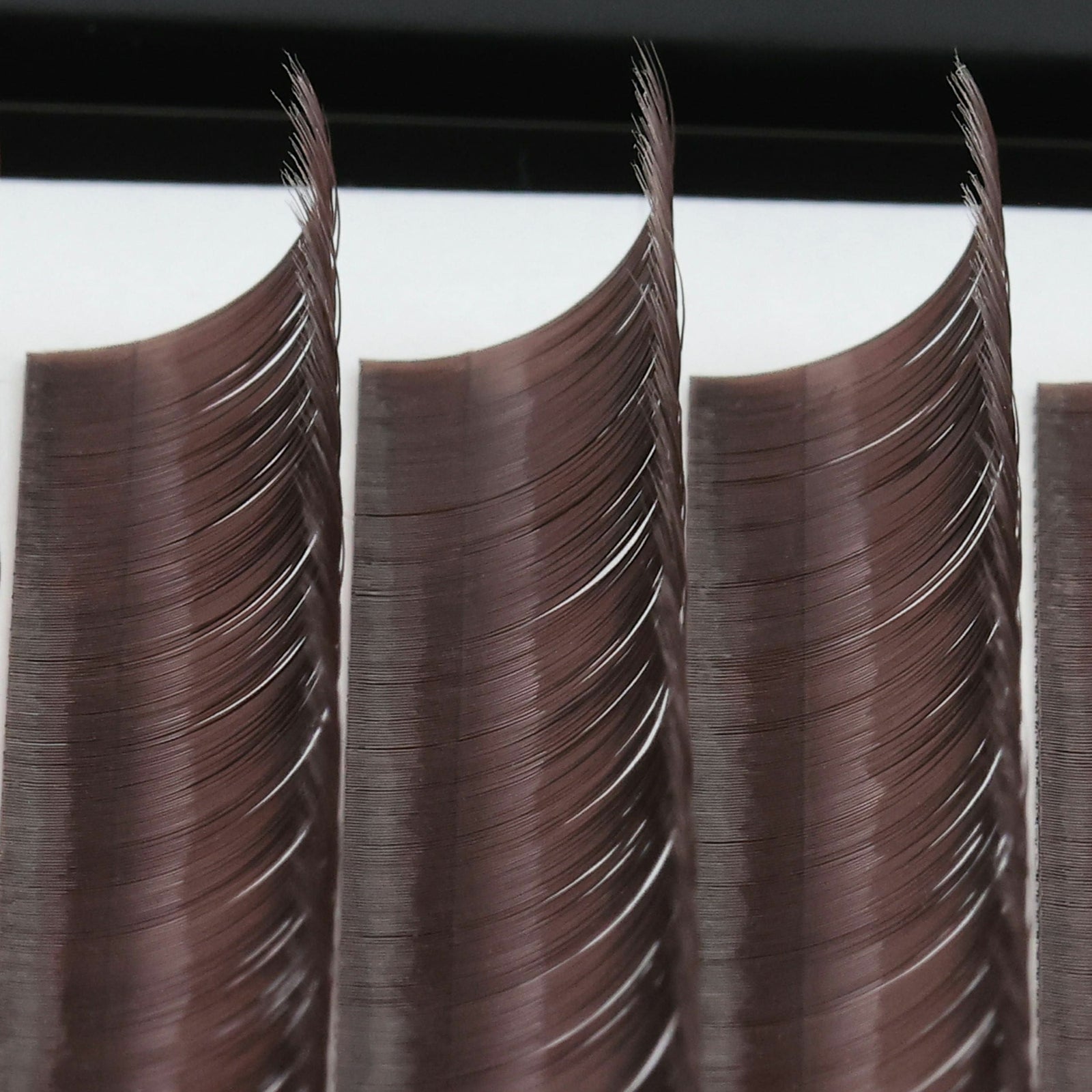 【Foula】カラーボリュームアップラッシュ 12列シート ダークブラウン