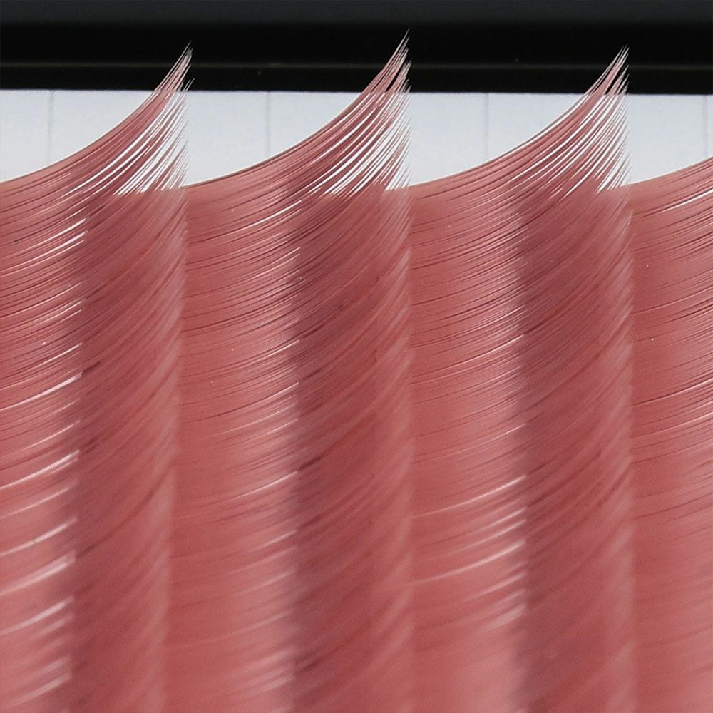 【Foula】カラーボリュームアップラッシュ 12列シート ワインレッド