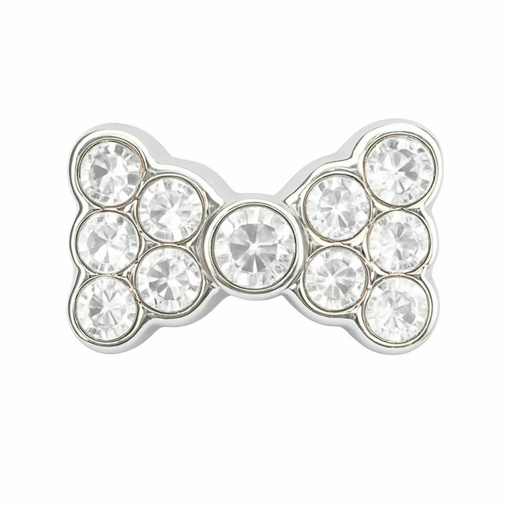 【耳つぼ】パーツストーンリボン 5個セット