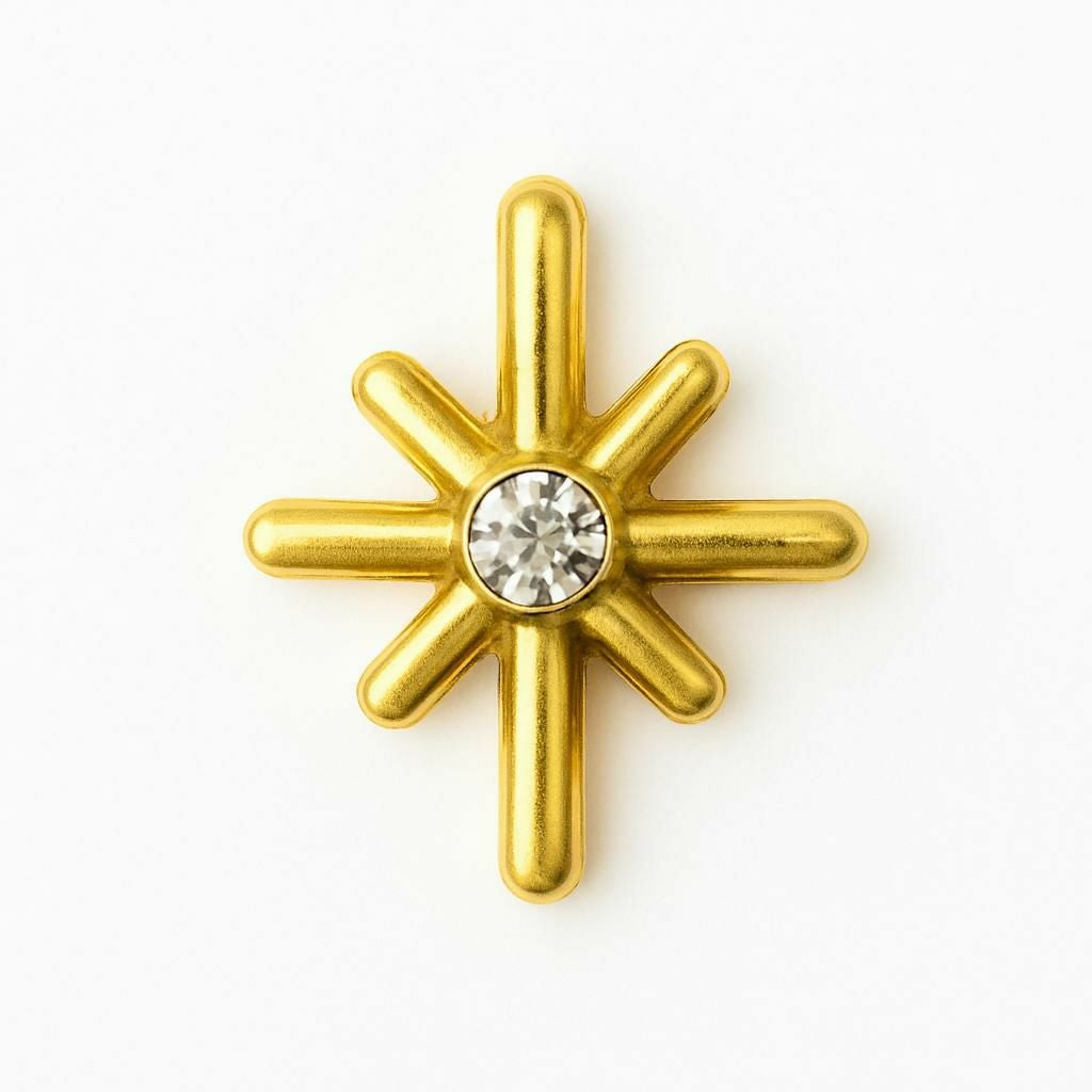 【耳つぼ】パーツクリスタル Bタイプ 5個セット