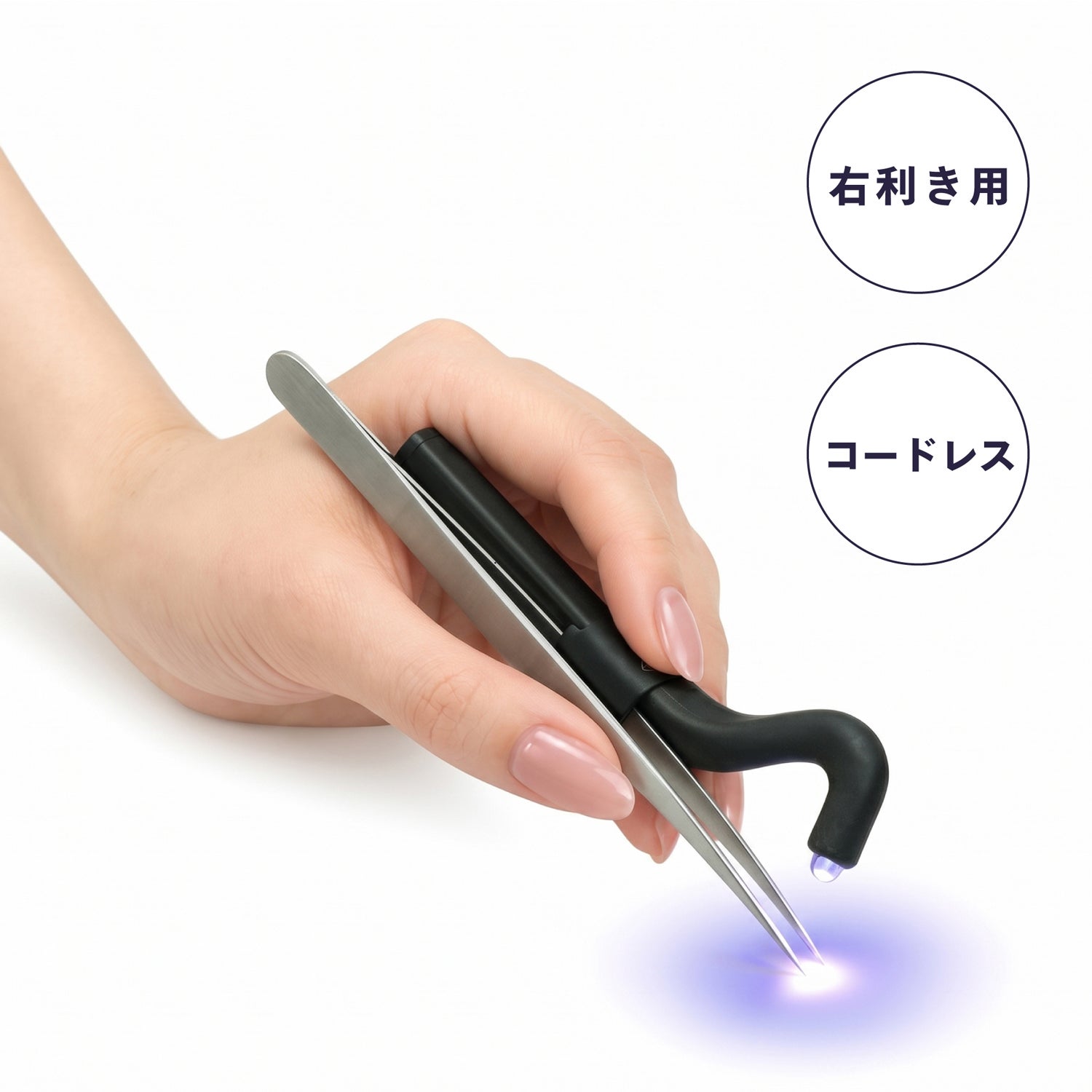 【Foula】LEDライトハンディタイプコードレスタッチセンサー式（左手側装着用） LED用ライト