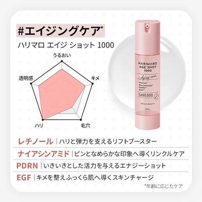 【7BEAUTY】ハリマロ エイジ ショット 1000 50mL